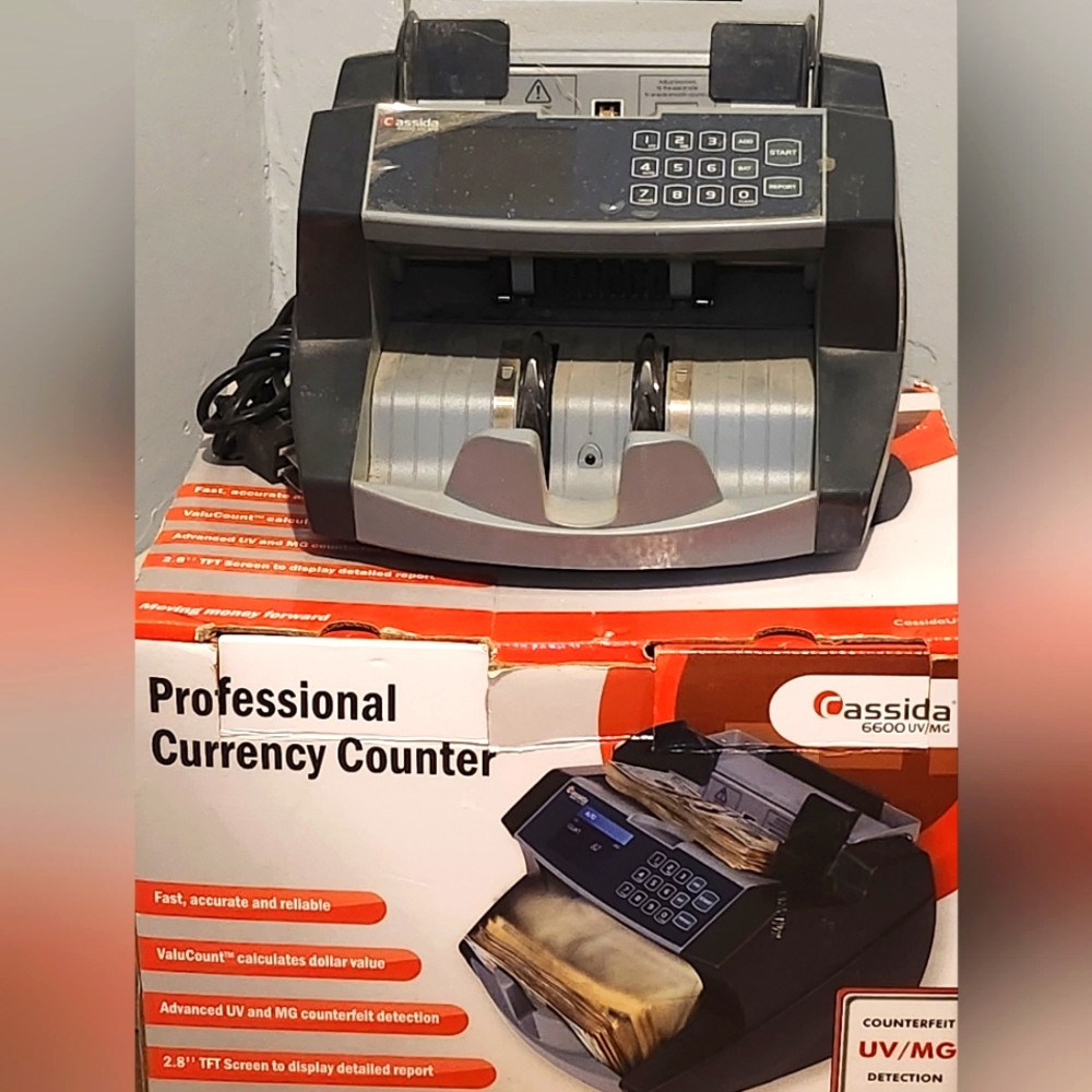 MONEY COUNTING MACHINE ¡¡NEVER USED!!